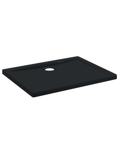 Vassoio base doccia con punti 90 x 70 x 4 cm ABS Nero