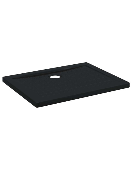Vassoio base doccia con punti 90 x 70 x 4 cm ABS Nero