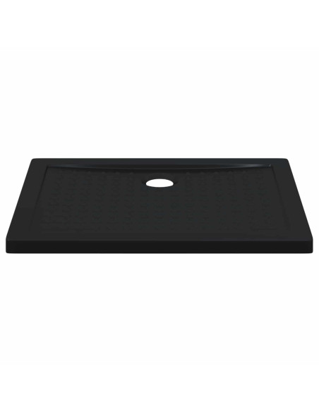 Vassoio base doccia con punti 90 x 70 x 4 cm ABS Nero