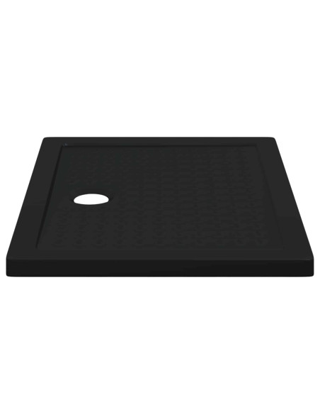 Vassoio base doccia con punti 90 x 70 x 4 cm ABS Nero