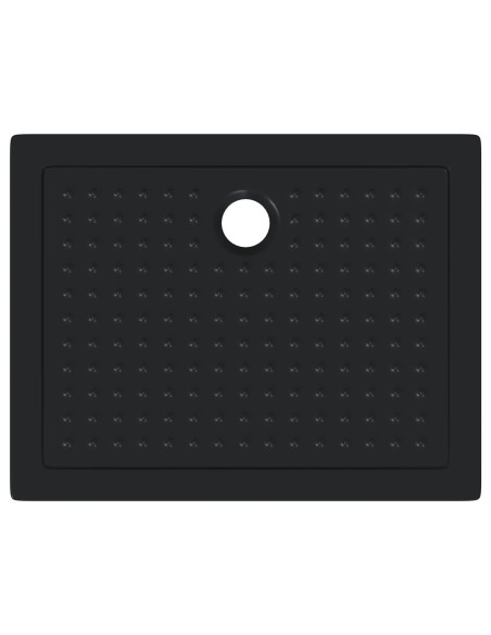 Vassoio base doccia con punti 90 x 70 x 4 cm ABS Nero
