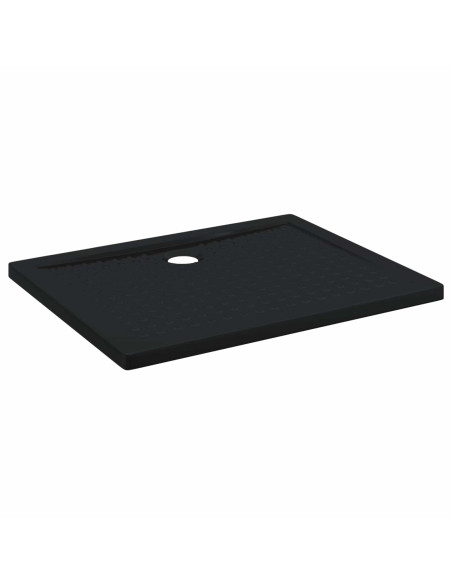 Vassoio base doccia con punti 100 x 80 x 4 cm ABS Nero