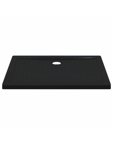 Vassoio base doccia con punti 100 x 80 x 4 cm ABS Nero