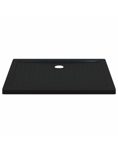Vassoio base doccia con punti 100 x 80 x 4 cm ABS Nero