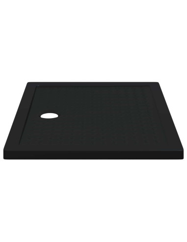 Vassoio base doccia con punti 100 x 80 x 4 cm ABS Nero