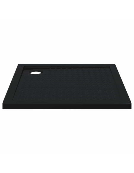 Vassoio base doccia con punti 90 x 90 x 4 cm ABS Nero