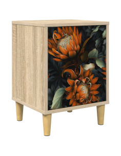 Armadio da Notte LOCHEM Rovere Sonoma 36 x 33 x 50 cm