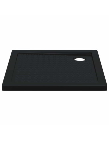 Vassoio base doccia con punti 80 x 80 x 4 cm ABS Nero
