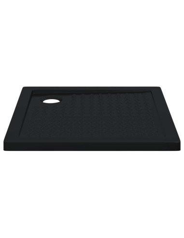 Vassoio base doccia con punti 80 x 80 x 4 cm ABS Nero