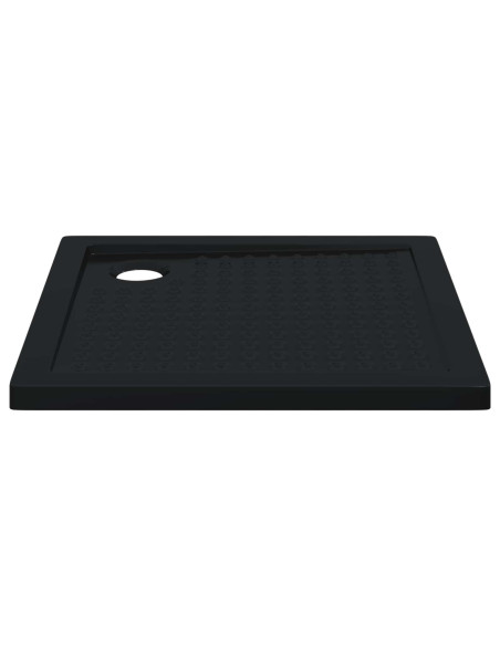 Vassoio base doccia con punti 80 x 80 x 4 cm ABS Nero