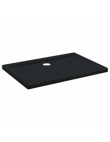 Vassoio base doccia con punti 100 x 70 x 4 cm ABS Nero