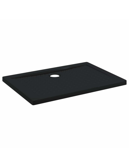 Vassoio base doccia con punti 100 x 70 x 4 cm ABS Nero