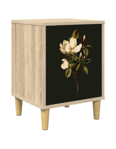 Armadio da Notte BREMEN Rovere Sonoma 36 x 33 x 50 cm
