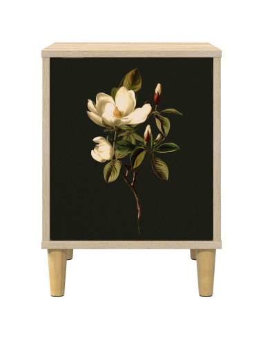 Armadio da Notte BREMEN Rovere Sonoma 36 x 33 x 50 cm