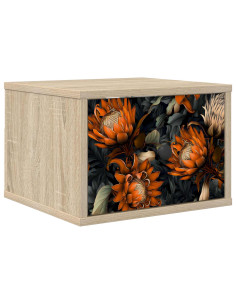 Mobiletto da comodino a parete LOCHEM Rovere Sonoma