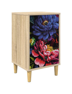 Armadio da Notte KIEL Rovere Sonoma 36 x 33 x 60 cm