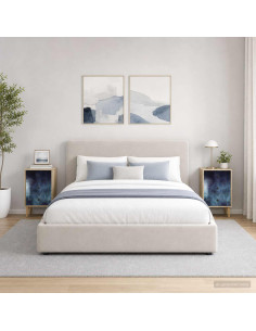 Armadio da Notte RAALTE 2 pz Rovere Sonoma 36 x 33 x 60 cm 2