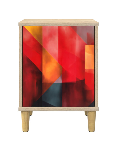 Armadio da Notte HEESCH Rovere Sonoma 36 x 33 x 50 cm