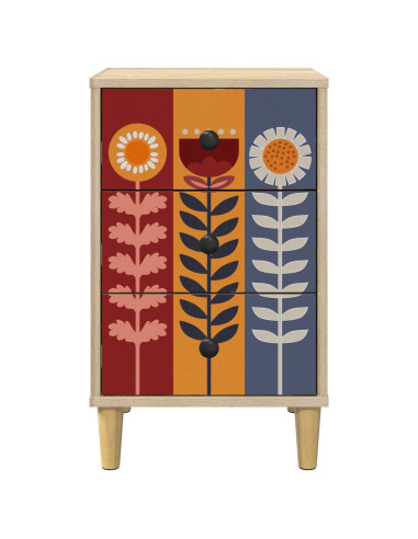 Armadio da Notte ESSEN Rovere Sonoma 36 x 33 x 60 cm