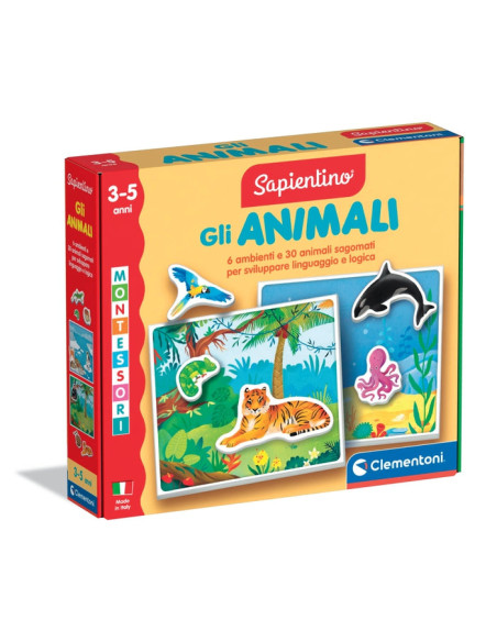 Clementoni Sapientino Montessori - Gli Animali