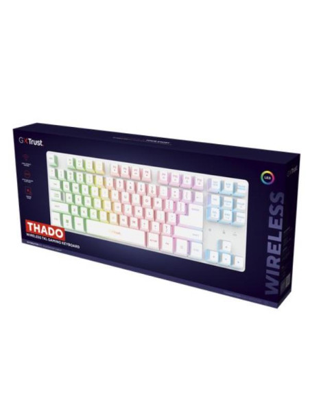 GXT831W THADO TKL WRLS KB WHT IT