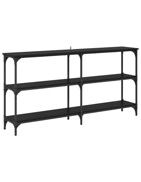 Tavolo consolle Rovere Nero 150 x 29 x 75 cm