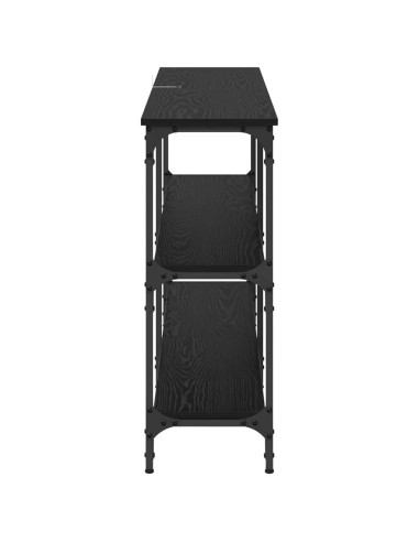 Tavolo consolle Rovere Nero 150 x 29 x 75 cm