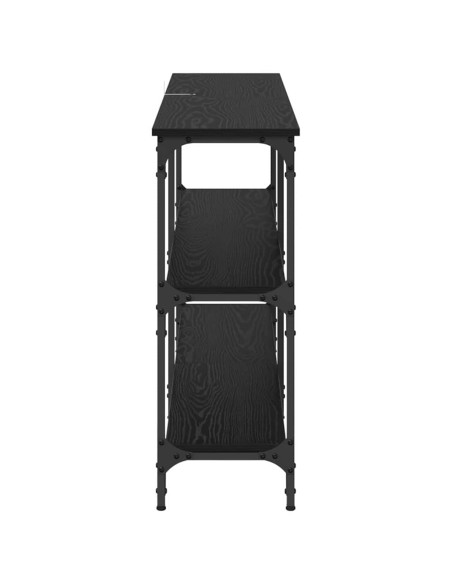 Tavolo consolle Rovere Nero 150 x 29 x 75 cm