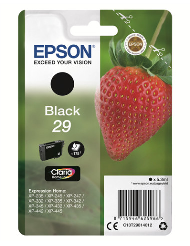EPSON CART. INK NERO SERIE FRAGOLA