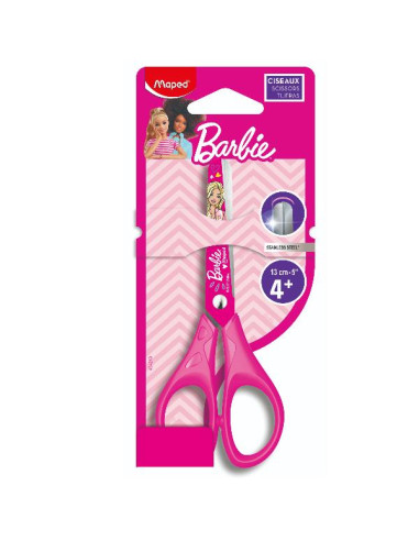 FORBICE 13 CM.  BLISTER BARBIE