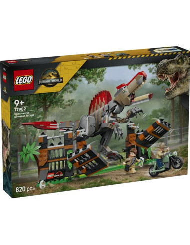 FUGA DAL DINOSAURO SPINOSAURO