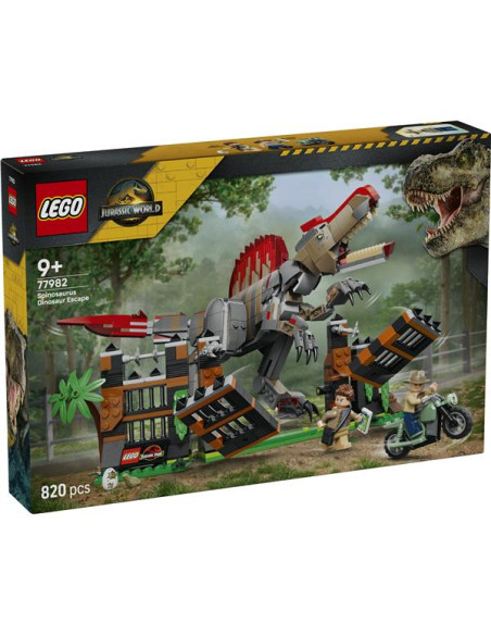 FUGA DAL DINOSAURO SPINOSAURO