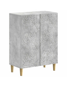Set di armadietti da bagno in 3 pezzi DELFT Grigio Cemento 2