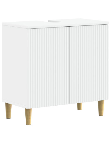Armadio per Lavabo da Bagno ARNHEM Bianco 59,5 x 31,5 x 59 cm