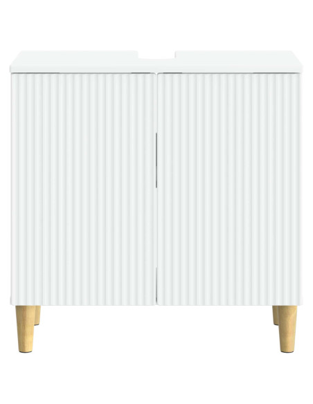 Armadio per Lavabo da Bagno ARNHEM Bianco 59,5 x 31,5 x 59 cm