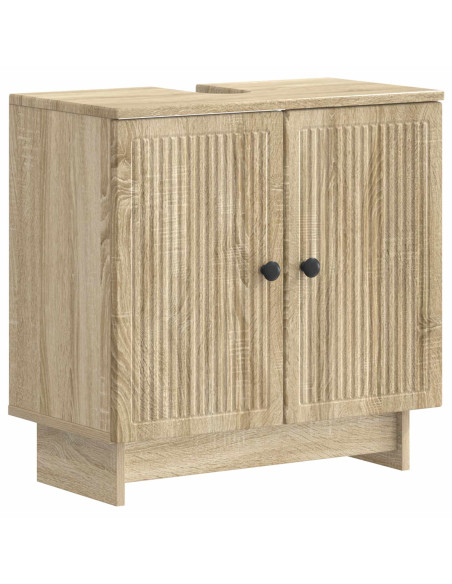 Set di armadietti da bagno in 3 pezzi EDE Legno ingegnerizzato