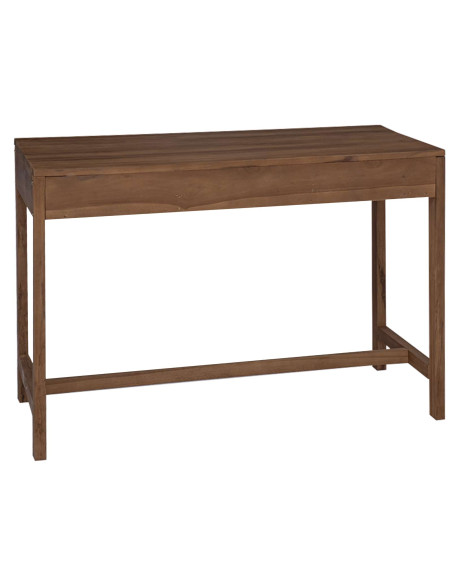 Scrivania con Cassetti Naturale Legno di teak solido