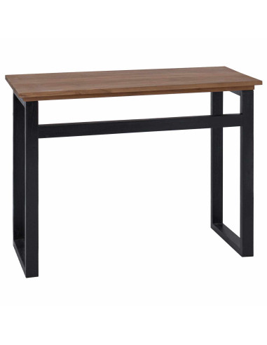 Scrivania Naturale Legno di teak solido 100 x 45 x 75cm
