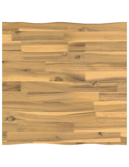 Piano del Tavolo Rettangolare 40 x 40 x 3,5 cm Quadrato Bianco