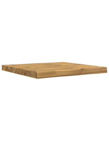 Piano del Tavolo Rettangolare 40 x 40 x 3,5 cm Quadrato Bianco