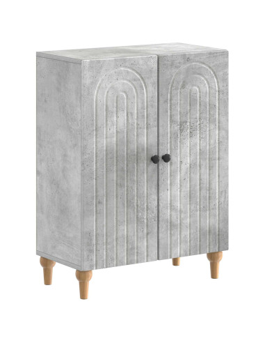 Set di armadietti da bagno in 3 pezzi ALKMAAR Grigio Cemento