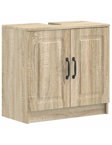 Set di Armadi da Bagno da 2 Pezzi UTRECHT Rovere Sonoma