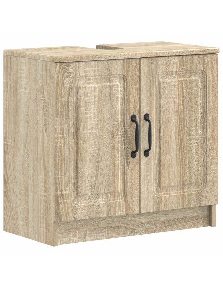 Set di Armadi da Bagno da 2 Pezzi UTRECHT Rovere Sonoma