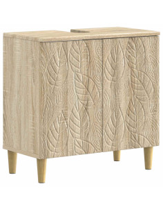 Set di Armadi da Bagno da 2 Pezzi DELFT Rovere Sonoma 2