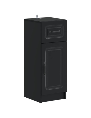 Set di Mobili da Bagno da 4 Pezzi UTRECHT Nero