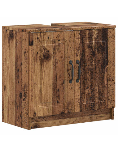Set di Armadi da Bagno da 2 Pezzi UTRECHT Legno antico