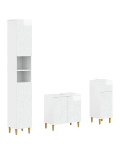 Set di armadietti da bagno in 3 pezzi DELFT