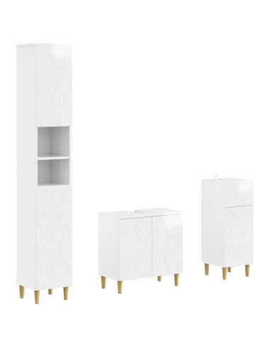 Set di armadietti da bagno in 3 pezzi DELFT