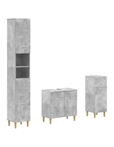 Set di armadietti da bagno in 3 pezzi DELFT