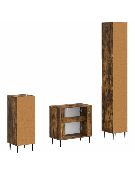 Set di armadietti da bagno in 3 pezzi HAARLEM